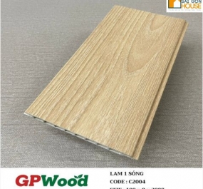 TẤM ỐP LAM 1 SÓNG GPWOOD C2004