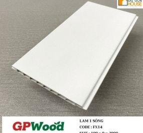 TẤM ỐP LAM 1 SÓNG GPWOOD FX14