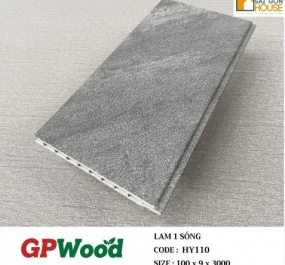 TẤM ỐP LAM 1 SÓNG GPWOOD HY110