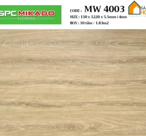 SÀN NHỰA MKD HOME MW 4003 (5.5MM)