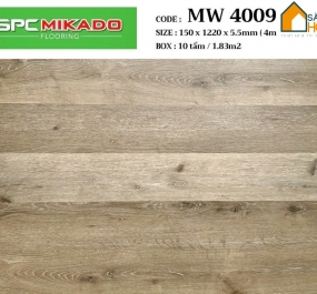 SÀN NHỰA MKD HOME MW 4009 (5.5MM)