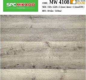 SÀN NHỰA MIKADO MW 4108 (5.5MM) 