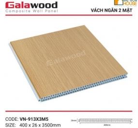 TẤM ỐP GALAWOOD VÁCH NGĂN 2 MẶT 913